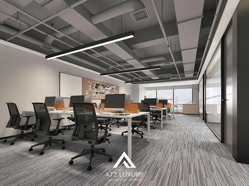 10 mẫu thiết kế nội thất văn phòng đẹp năm 2021