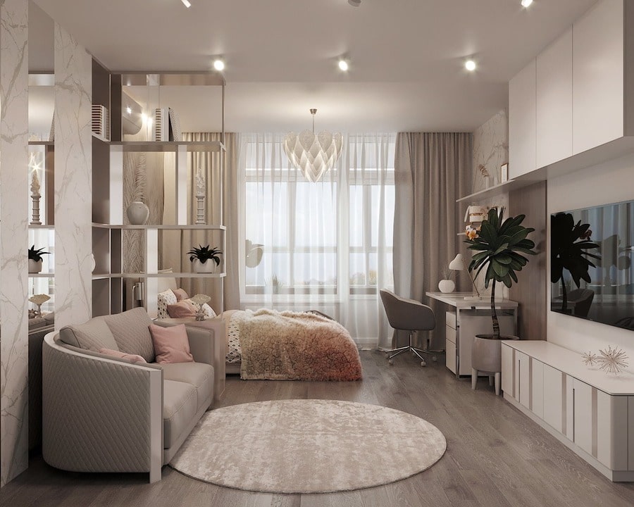 Thiết kế nội thất phòng ngủ cho bé căn hộ Masteri 2PN+1