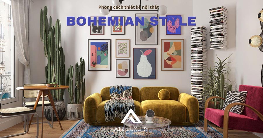 phong cách bohemian trong nội that phong cách bohemian trong nội that