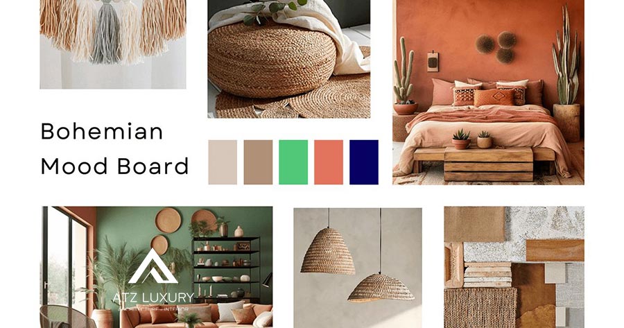 phong cách thiết kế bohemian phong cách thiết kế bohemian