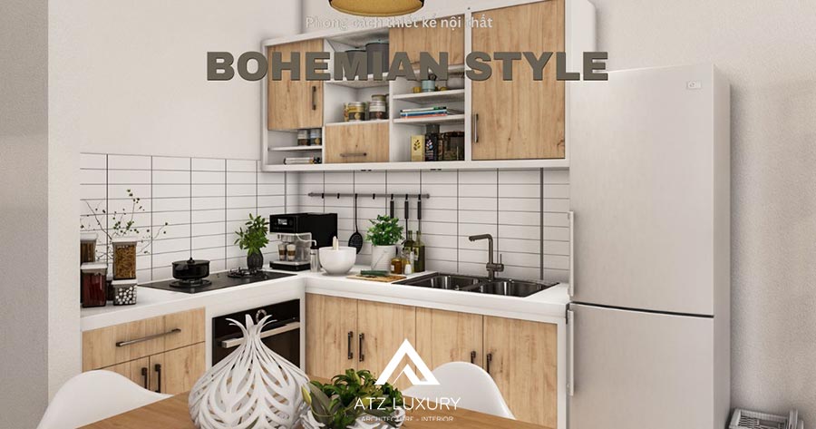 thiết kế phong cách bohemian thiết kế phong cách bohemian