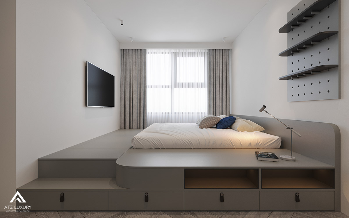 Thiết kế nội thất căn hộ chung cư Vinhomes D'Capitale 3 phòng ngủ