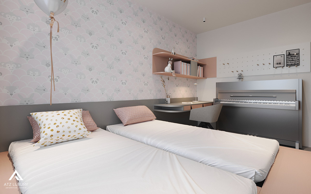 Thiết kế nội thất căn hộ chung cư Vinhomes D'Capitale 3 phòng ngủ