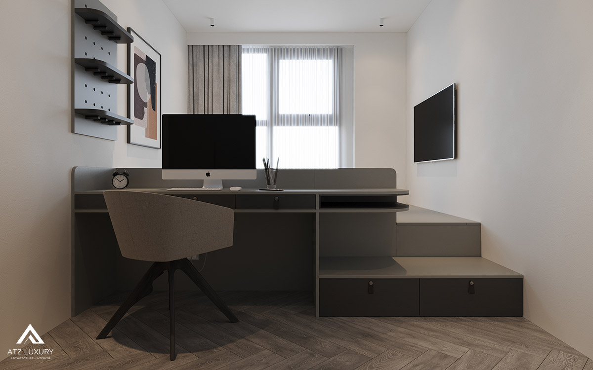 Thiết kế nội thất căn hộ chung cư Vinhomes D'Capitale 3 phòng ngủ