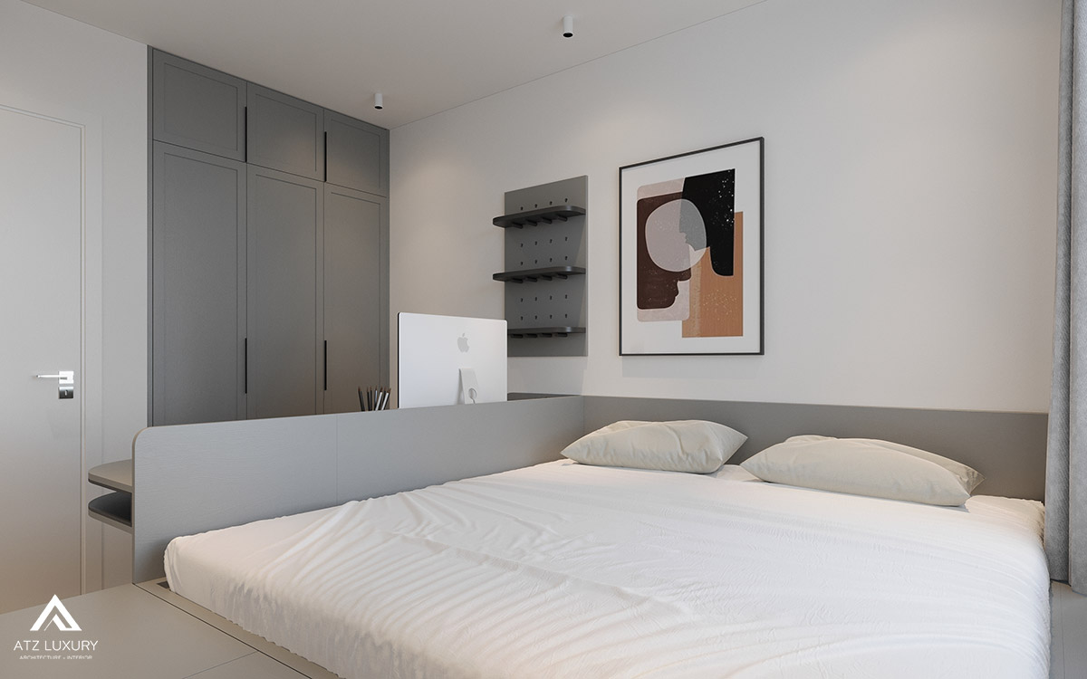Thiết kế nội thất căn hộ chung cư Vinhomes D'Capitale 3 phòng ngủ