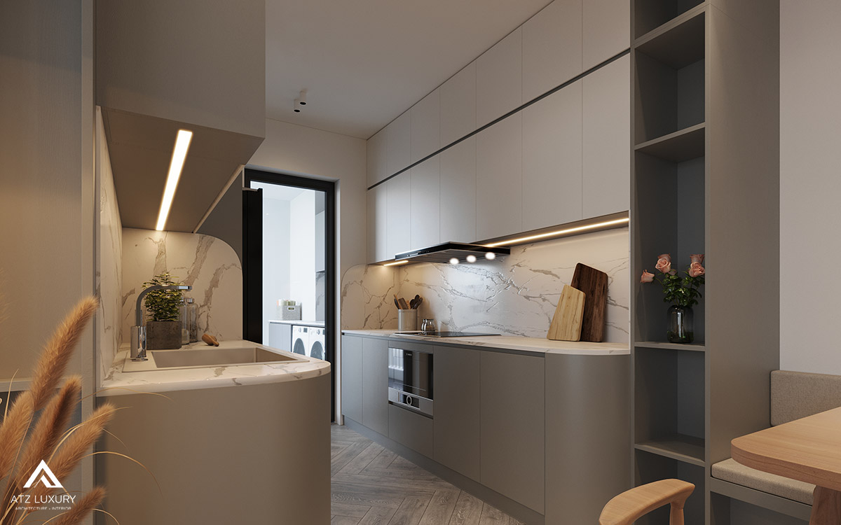 Thiết kế nội thất căn hộ chung cư Vinhomes D'Capitale 3 phòng ngủ