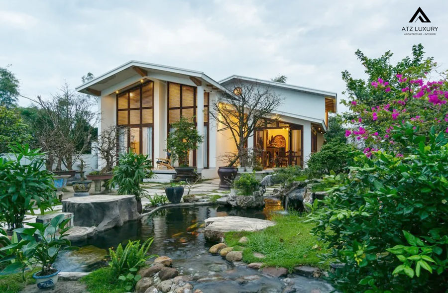 Mẫu biệt thự nhà vườn thiết kế độc đáo