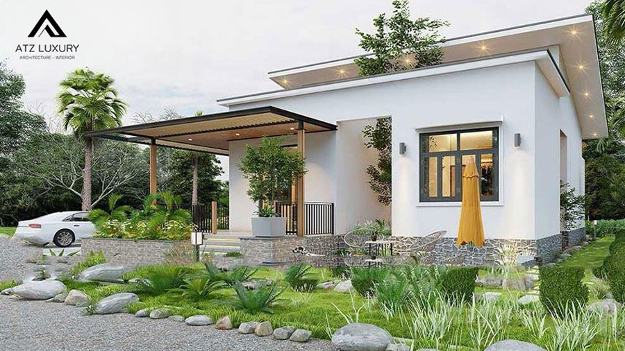 Thiết kế mẫu nhà vườn đơn giản