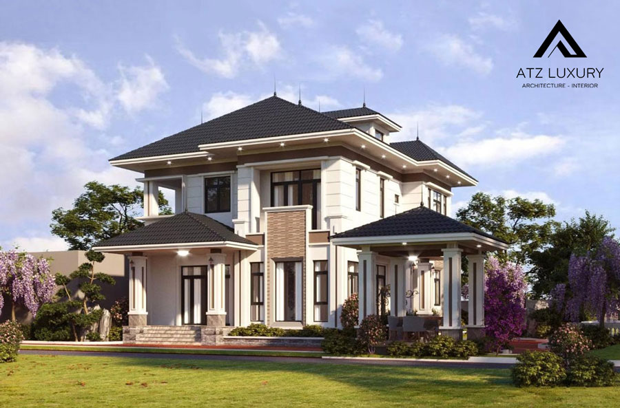 Mẫu nhà vườn không gian xanh thư thái