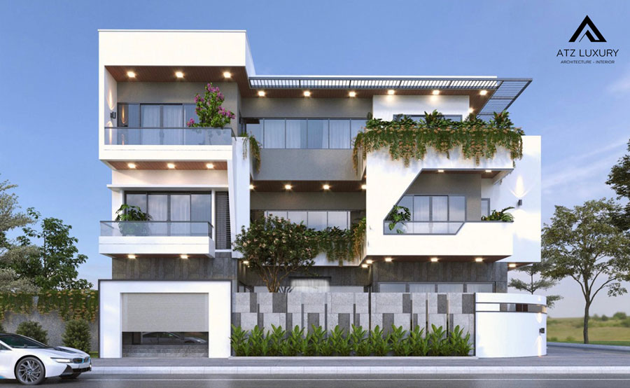 Thiết kế biệt thự nhà vườn 200m2