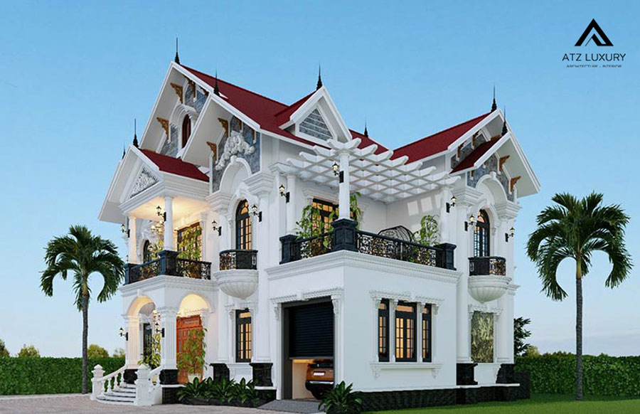 Biệt thự vườn kiểu chữ L