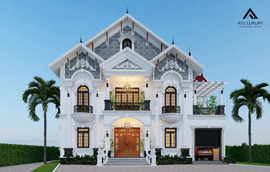 Biệt thự mái Thái 4 phòng ngủ