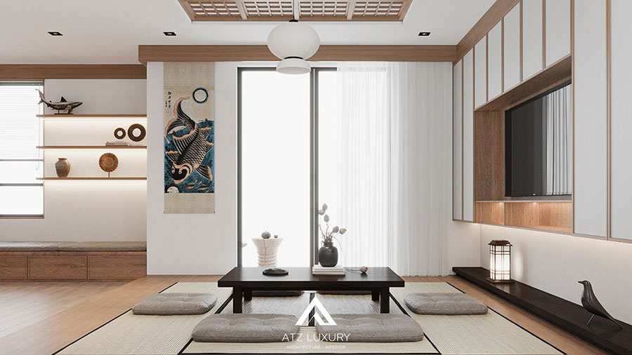 Mẫu nội thất căn hộ kiểu Nhật (KTS THÀNH VĂN)