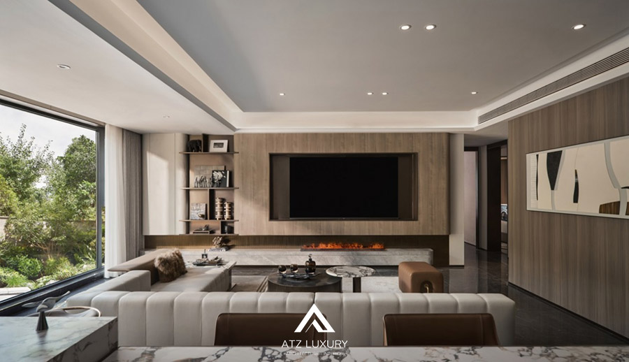 trang trí phòng khách đẹp 40m2
