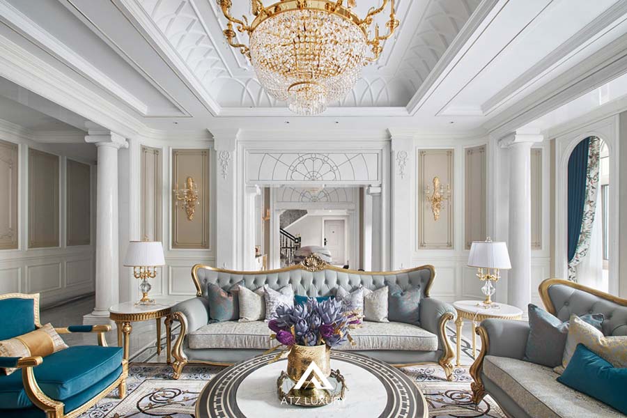 mẫu phòng khách đẹp 40m2