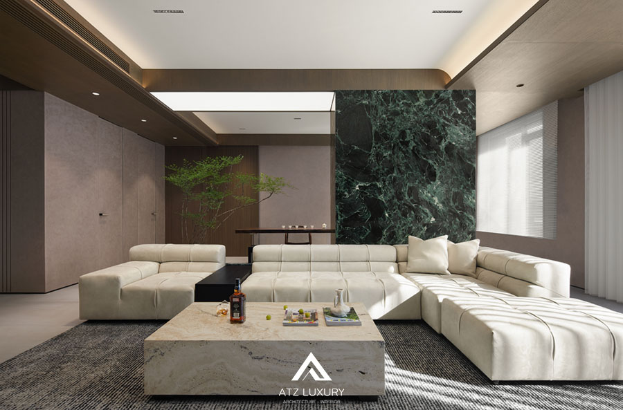 nội thất phòng khách 30m2 đẹp