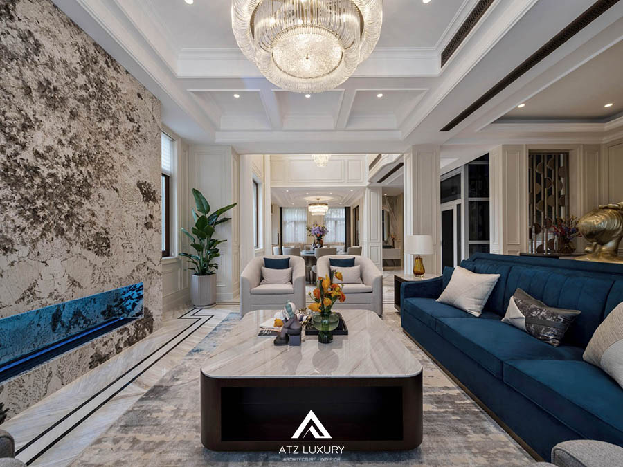 nội thất phòng khách 30m2 đẹp