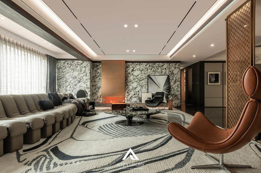 nội thất phòng khách 30m2 đẹp