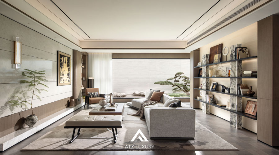 nội thất phòng khách 30m2 đẹp