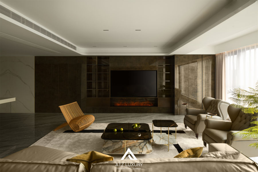 nội thất phòng khách 30m2 đẹp