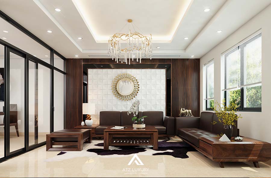 thiet ke noi that phong khach 30m2 dep