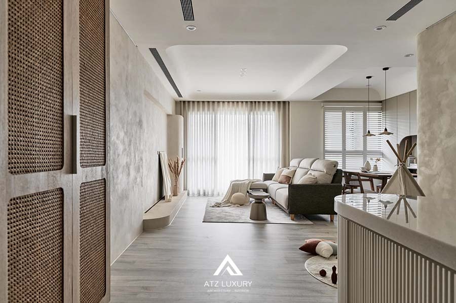 cải tạo chung cư phong cách Wabi Sabi