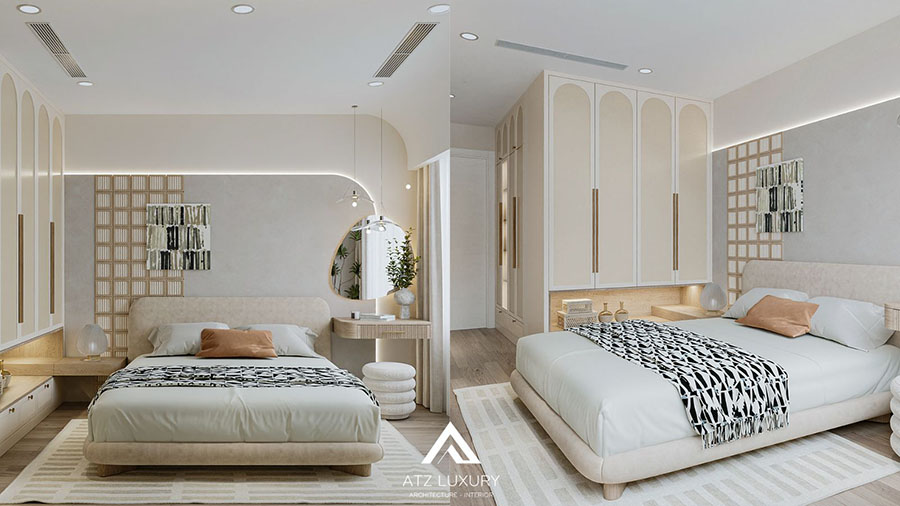 căn hộ chung cư phong cách Japandi