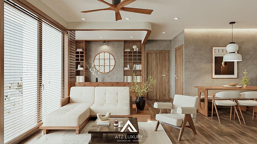 Căn hộ phong cách Japandi