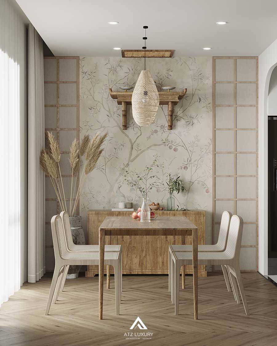 Căn hộ phong cách Wabi Sabi