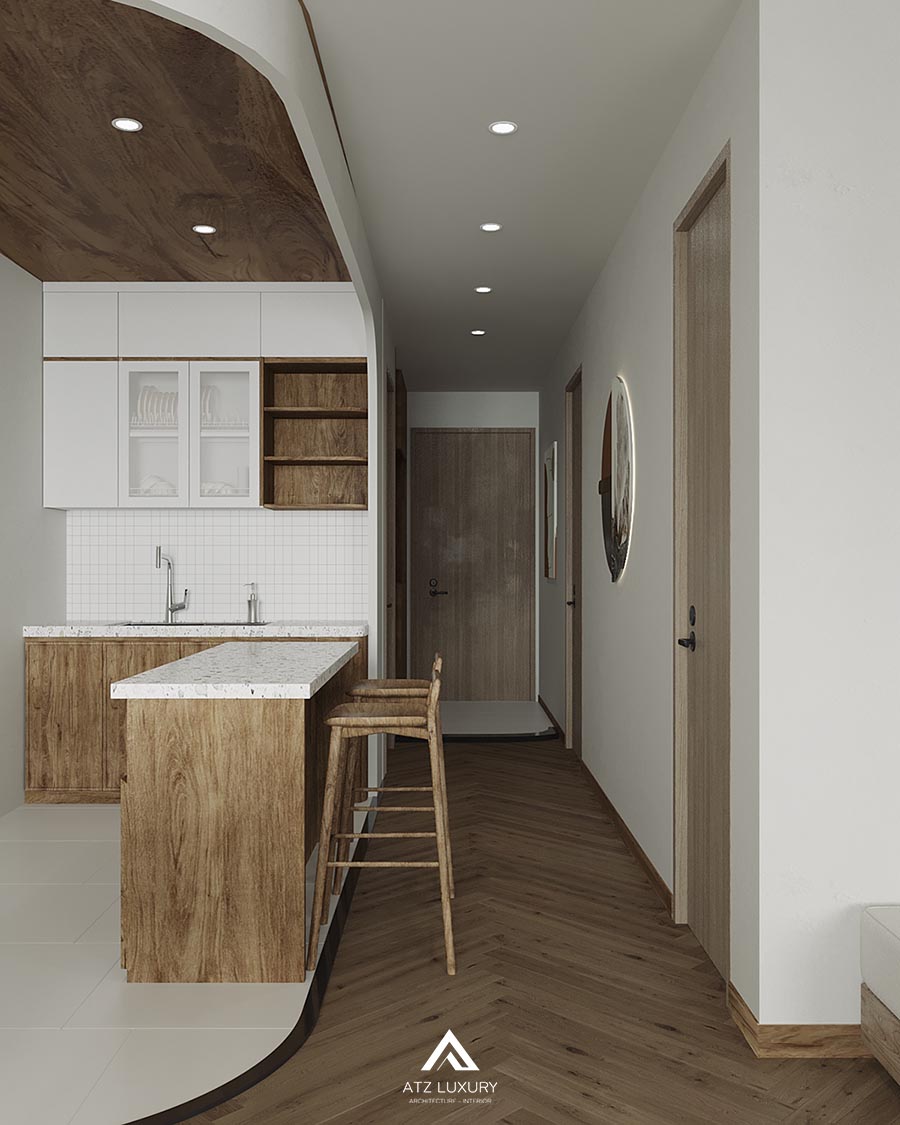 Căn hộ phong cách Wabi Sabi