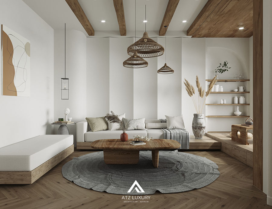 Căn hộ phong cách Wabi Sabi