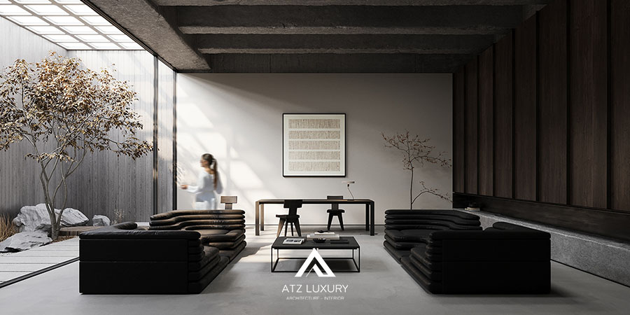 Mẫu chung cư phong cách Minimalism Wabi Sabi