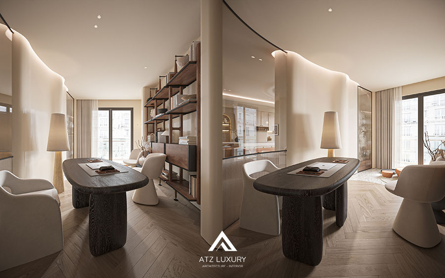 chung cư phong cách Wabi Sabi