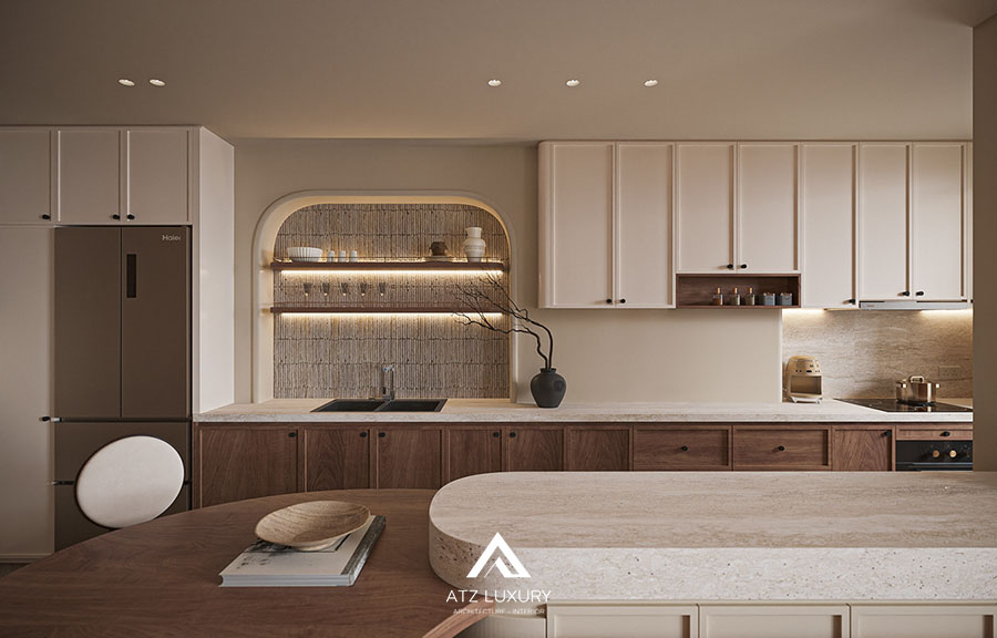 chung cư phong cách Wabi Sabi