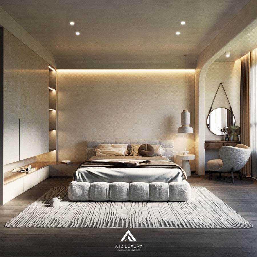 Mẫu căn hộ phong cách nội thất Wabi Sabi