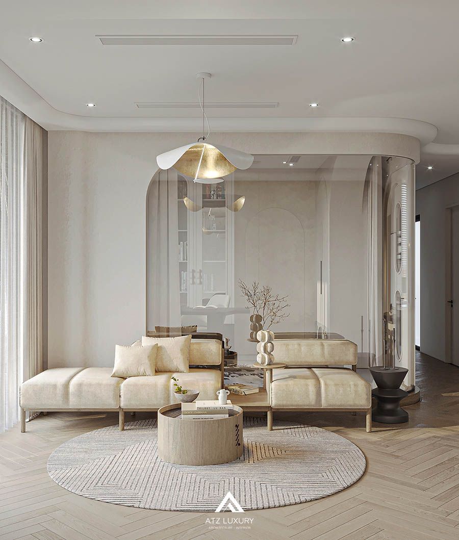 mẫu chung cư Wabi Sabi