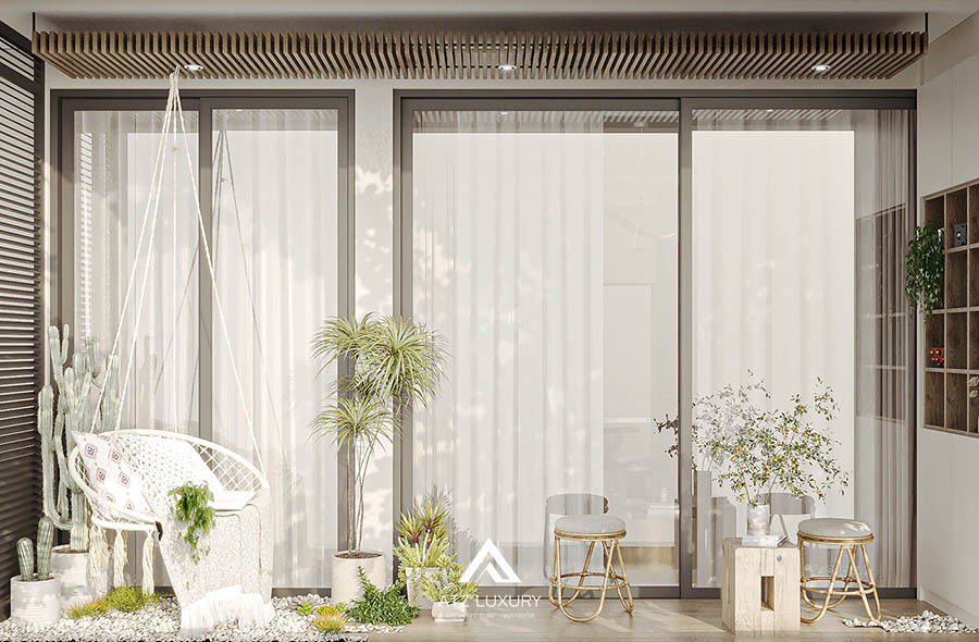 mẫu chung cư Wabi Sabi