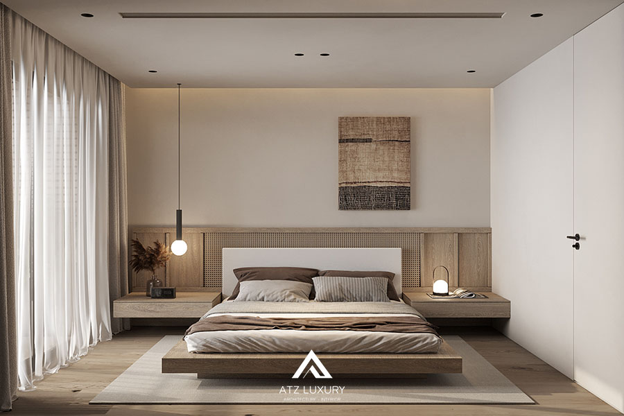 mẫu thiết kế căn hộ phong cách Wabi Sabi