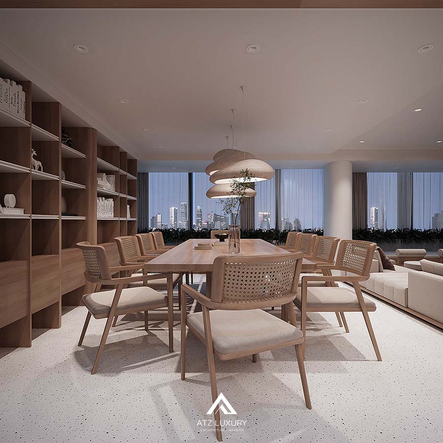 Nội thất căn hộ phong cách Japandi