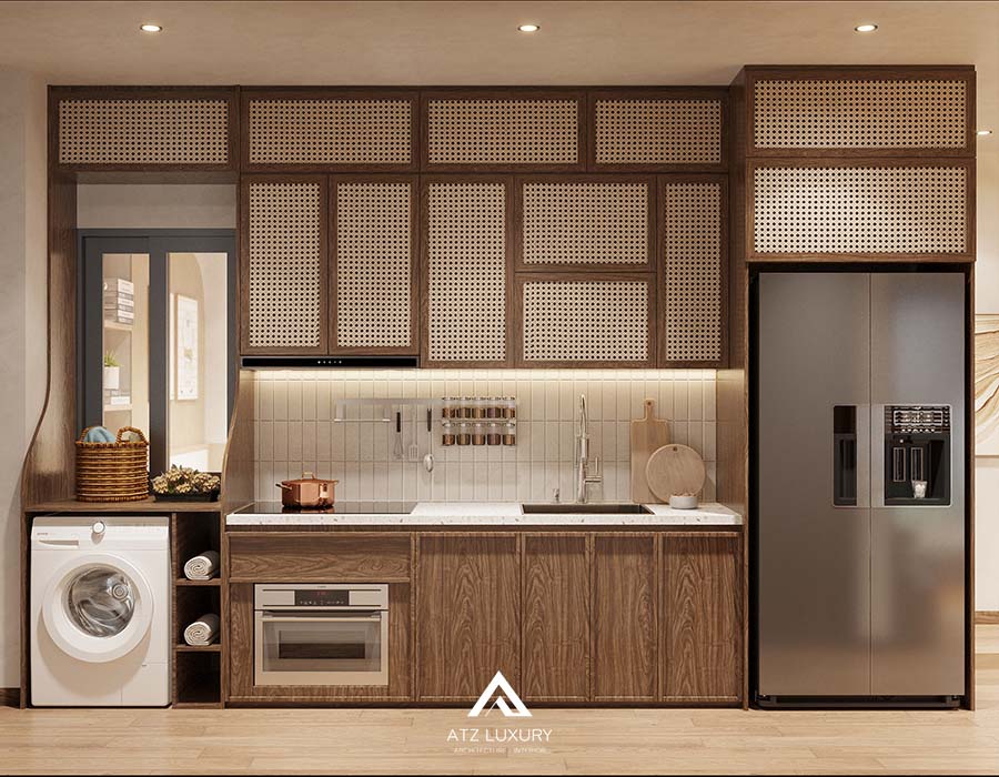 nội thất chung cư Wabi Sabi