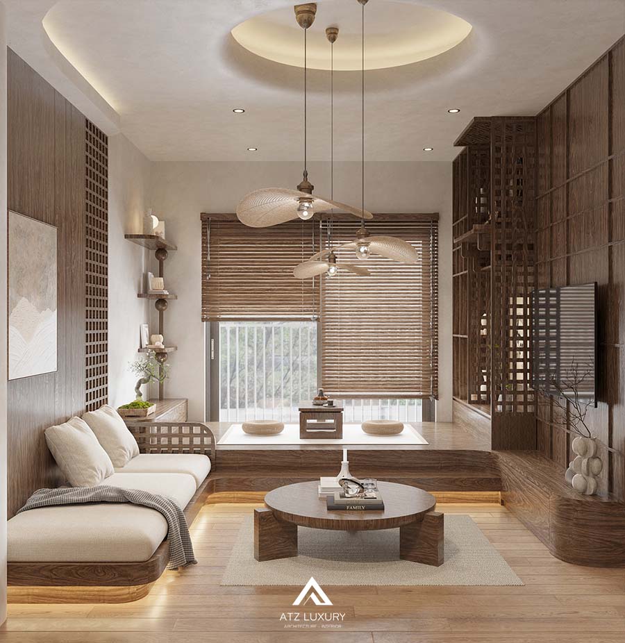 nội thất chung cư Wabi Sabi