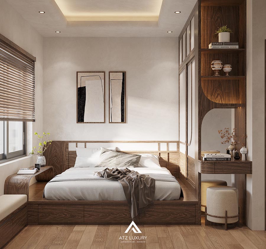 nội thất chung cư Wabi Sabi