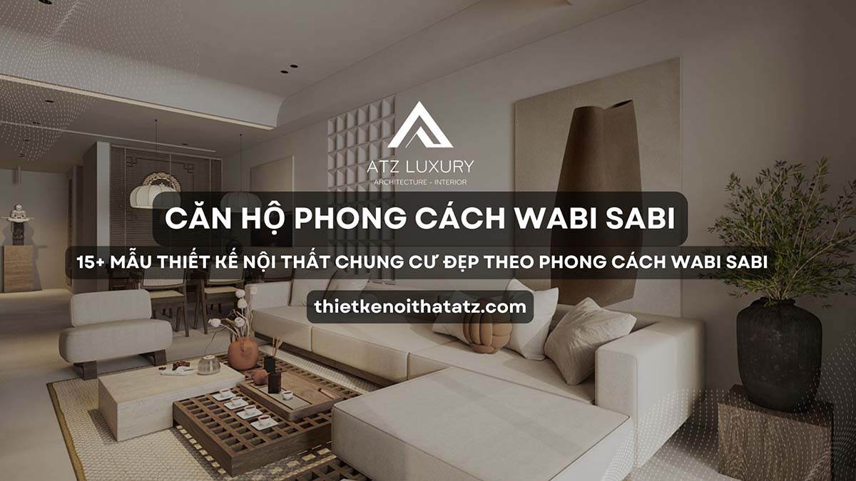 căn hộ phong cách Wabi Sabi