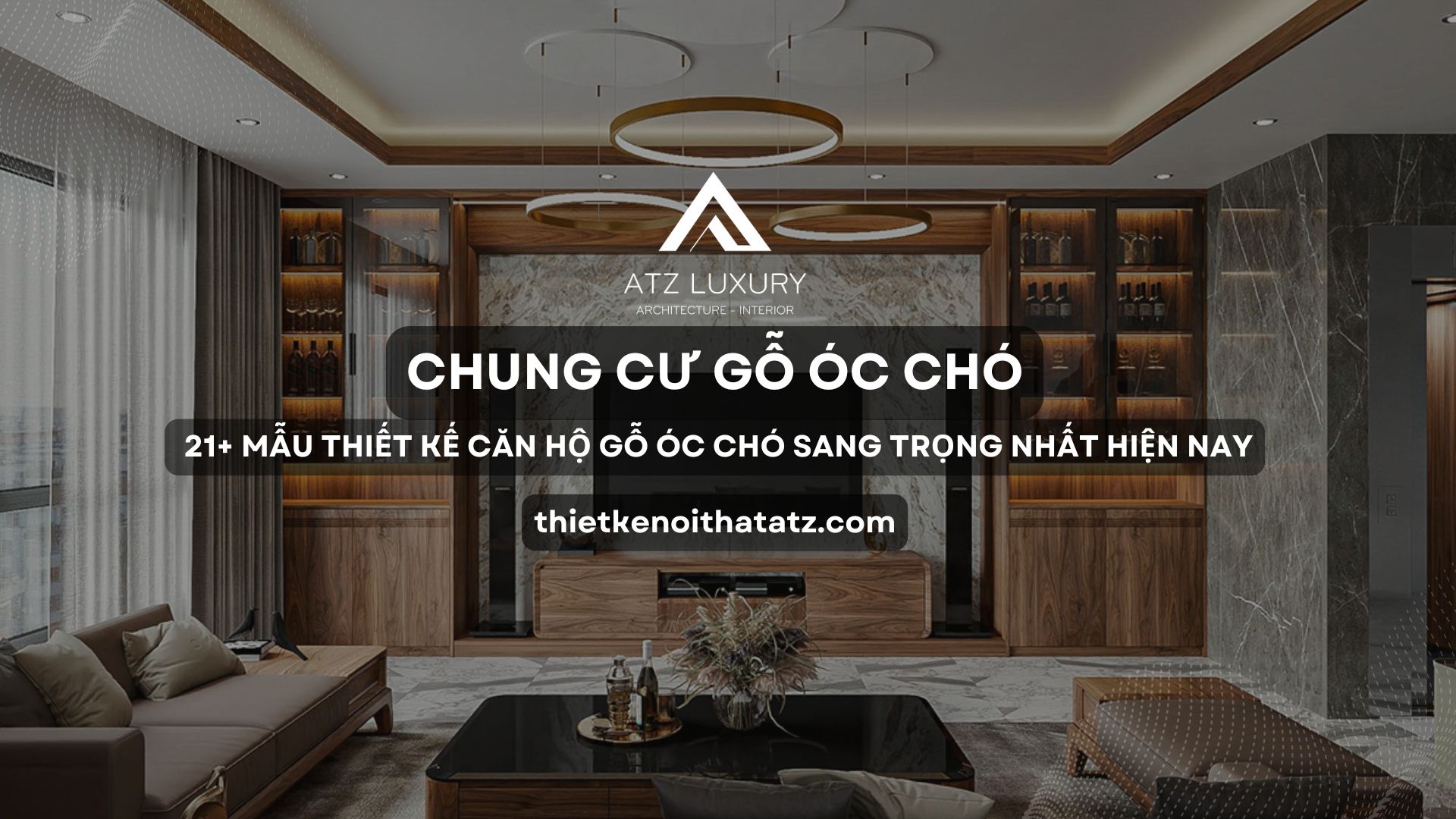 chung cư gỗ óc chó