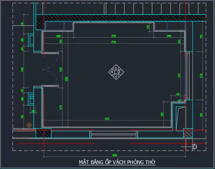 Thư viện cad bàn thờ - Link download file auto cad miễn phí