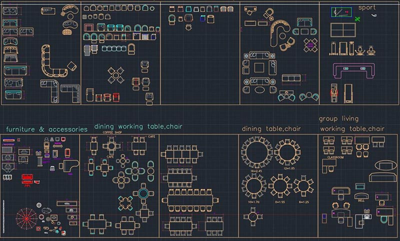 Download bộ thư viện AUTOCAD đồ nội thất miễn phí 1 Download bộ thư viện AUTOCAD đồ nội thất miễn phí 1