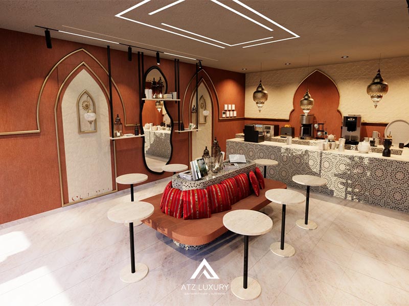 thiet ke quan cafe phong cach dia trung hai 5