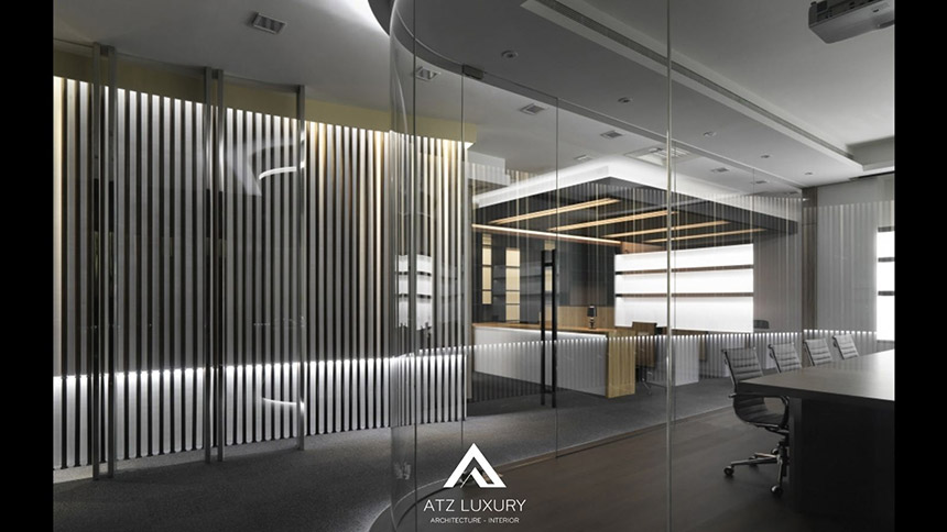 mẫu văn phòng làm việc 100m2
