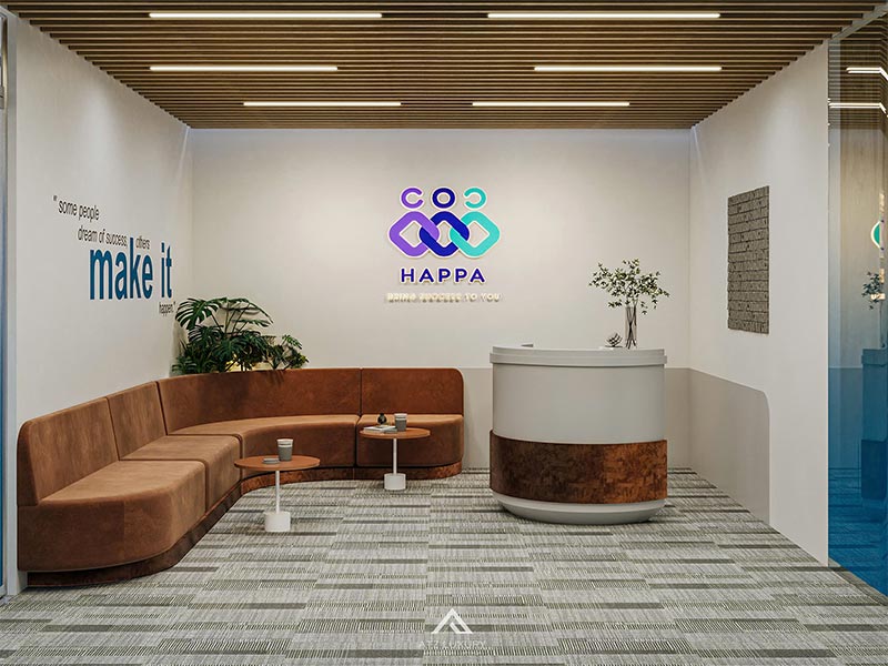 thiet ke sanh van phong cong ty dep 7