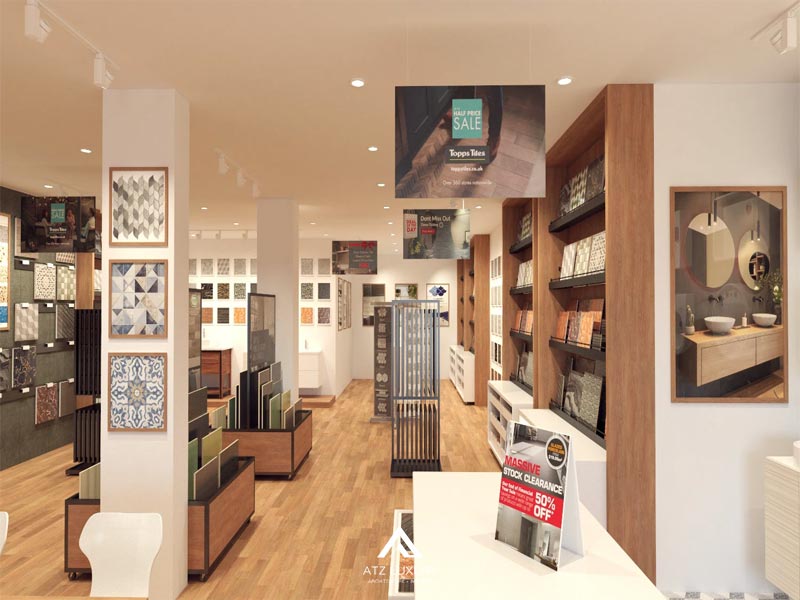 thiet ke showroom gach op lat dep 11